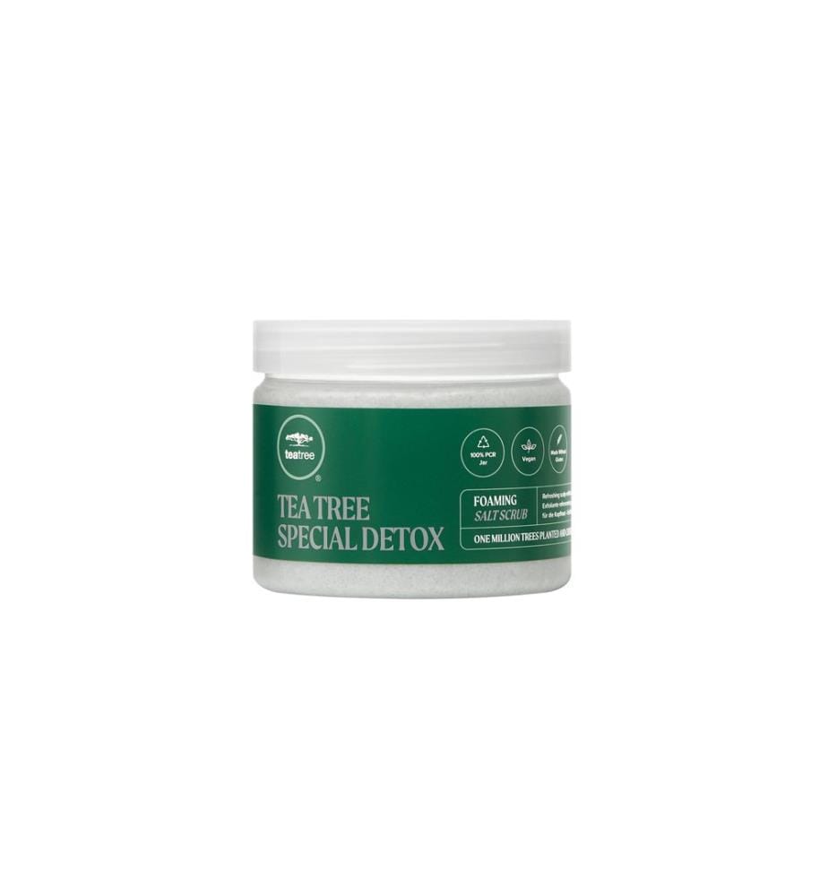 TEA TREE - TEA TREE - Special Detox Foaming Salt Scrub (gommage au sel moussant) 184 g