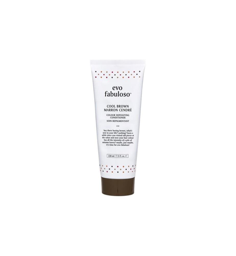 evo - Conditionneur Fabuloso Cool Brown Colour Depositing 220 ml