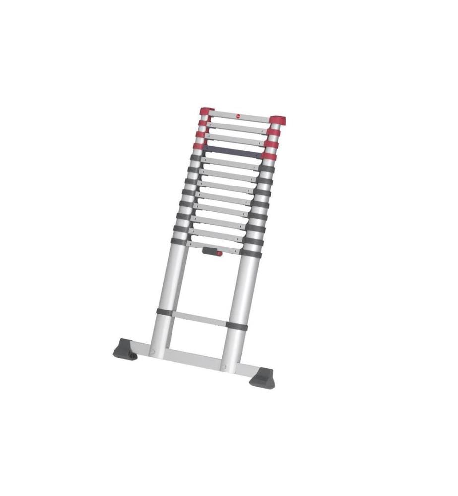 HAILO - Échelle simple télescopique T80 Flexline 380 13 Stufen