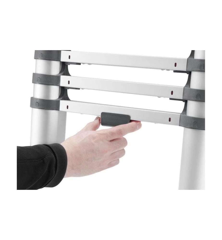 HAILO - Échelle simple télescopique T80 Flexline 380 13 Stufen