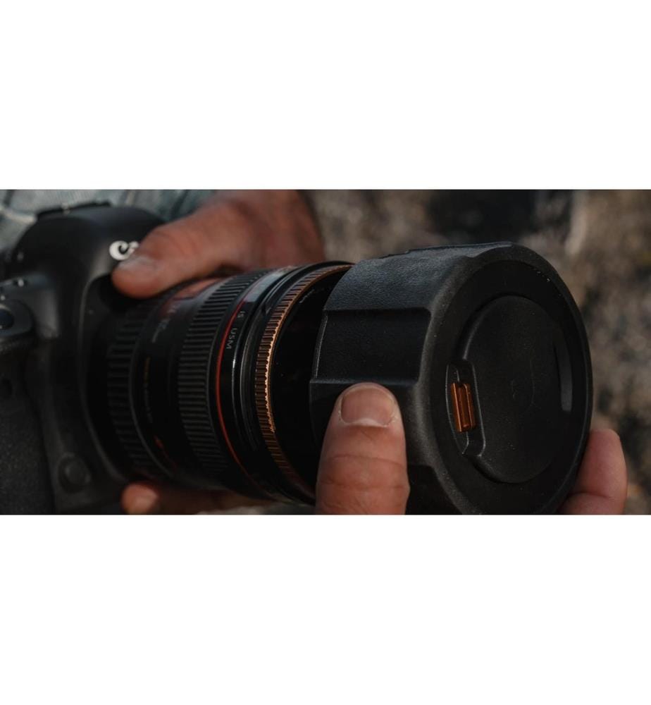 PolarPro Objektivdeckel Defender Pro (81-90 mm Durchmesser) - Schwarz