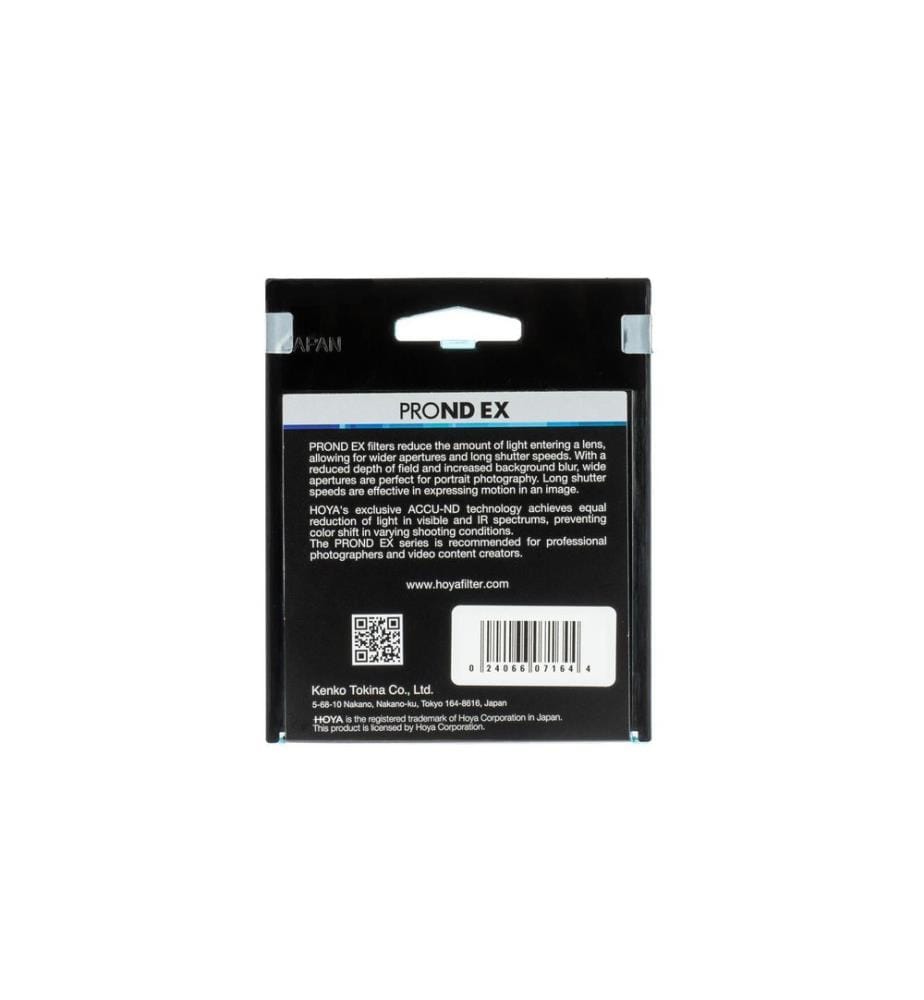 Hoya Filtre gris PRO ND EX 1000 – 77 mm