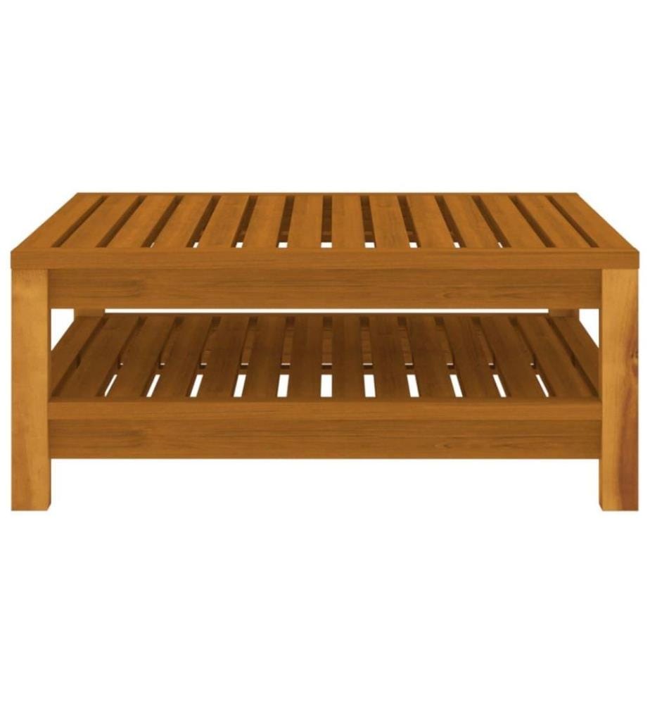 8-tlg. Garten-Lounge-Set mit Auflage Massivholz Akazie