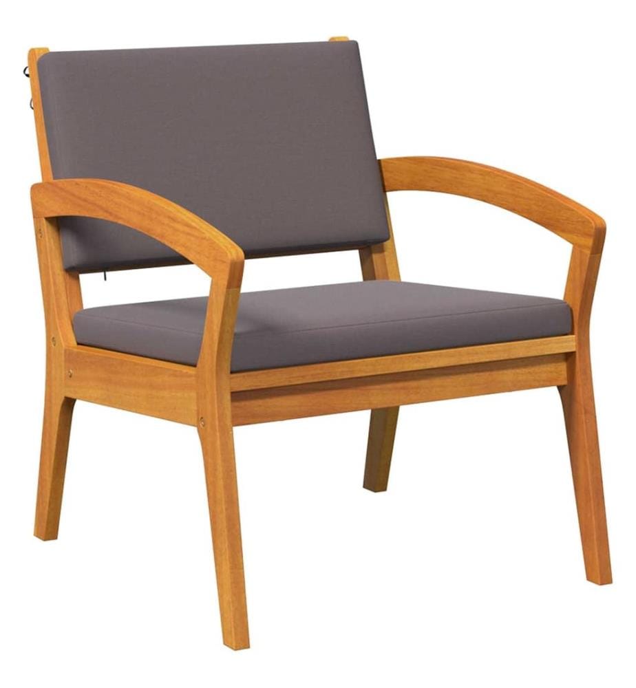 Chaise de jardin 2 pcs Huile Naturelle Bois d'Acacia Massif