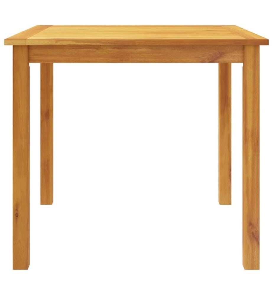 Ensemble à manger de jardin 3 pcs 85x85x74 cm Bois d'acacia solide