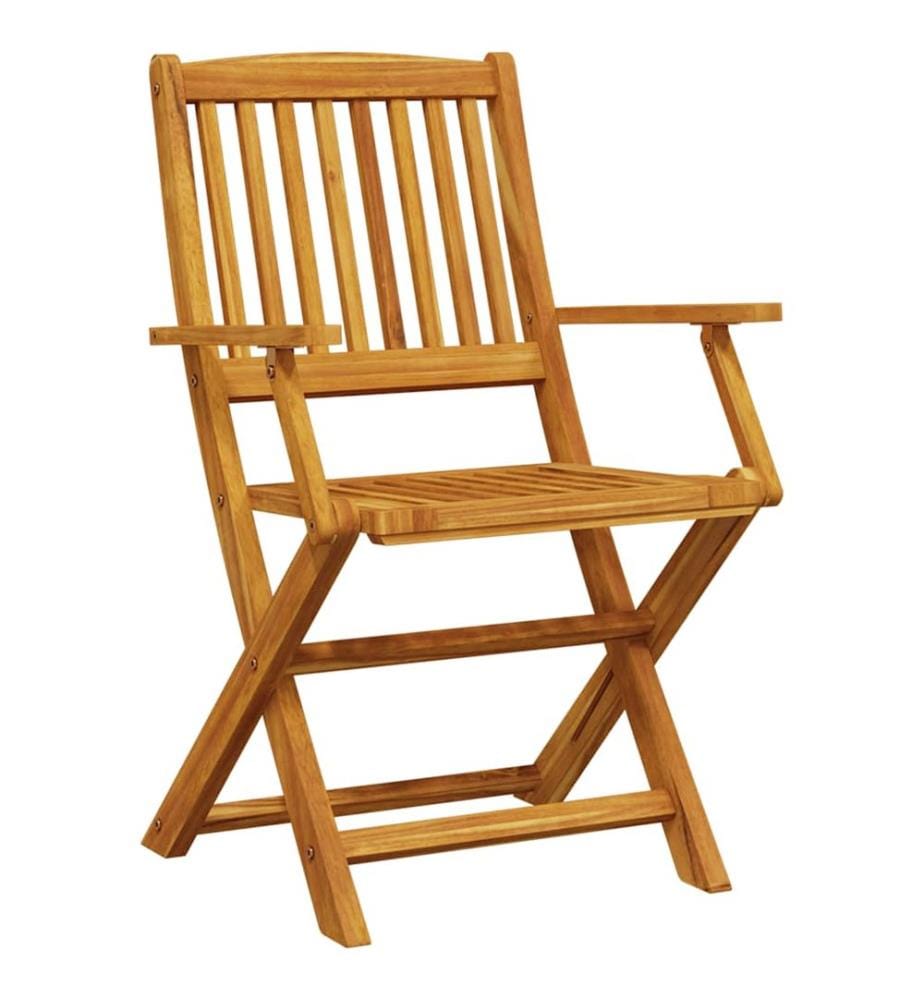 Ensemble à manger de jardin 7 pcs bois massif d'acacia