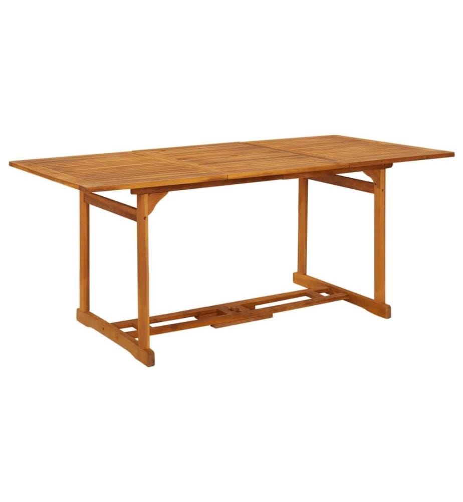 Ensemble à manger de jardin 9 pcs bois massif d'acacia