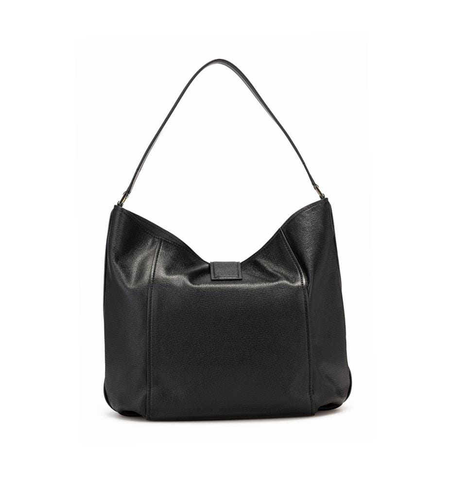 Addie Large Hobo Bag - Black