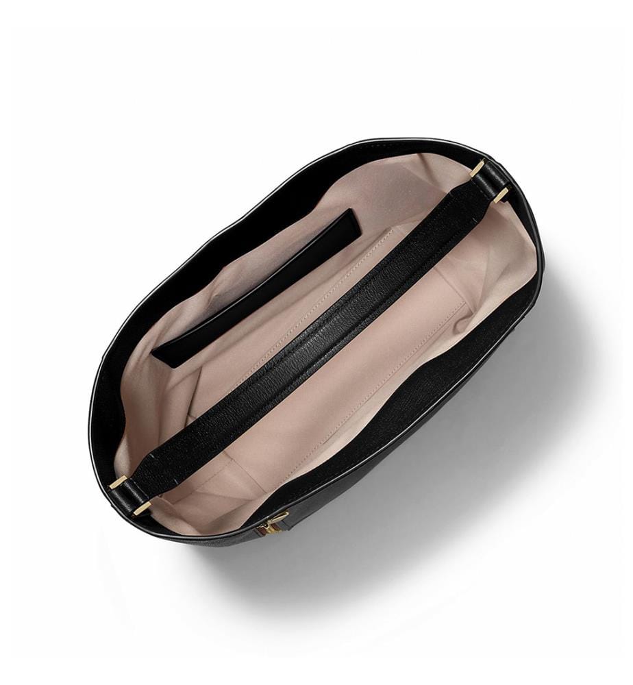 Addie Large Hobo Bag - Black