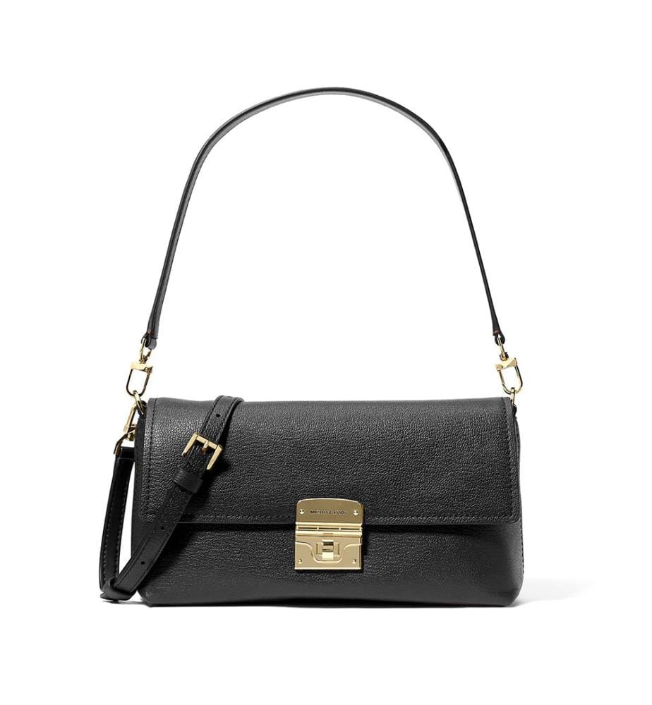 Addie Medium Convertible Shoulder Bag - Black