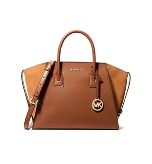 Avril Large Handbag - Camel