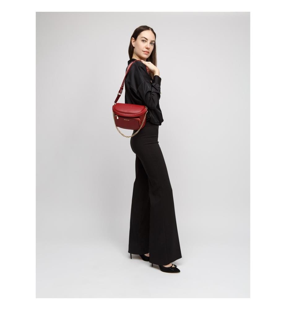 Slater Medium Shoulder Bag - Cherry