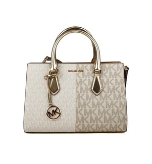 Sheila Medium Handbag - Pale Gold