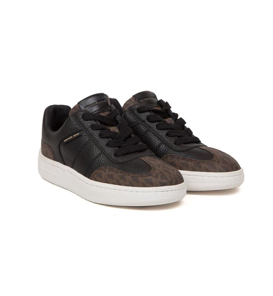 Kai Lace-Up Sneakers - Black and Brown