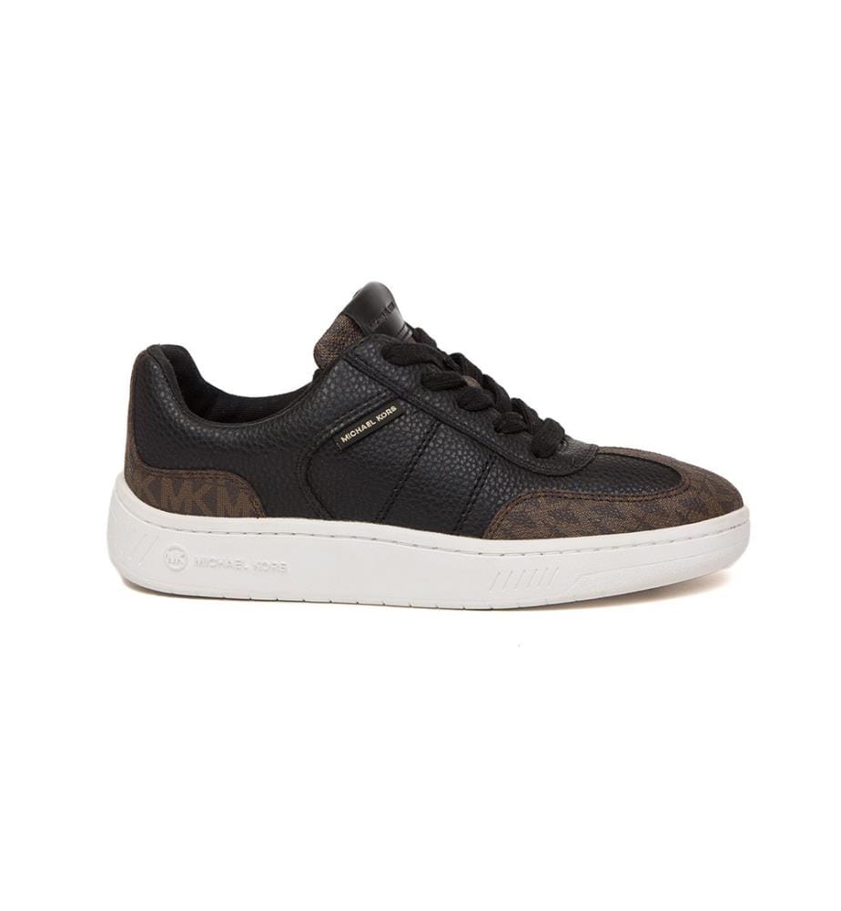 Kai Lace-Up Sneakers - Black and Brown