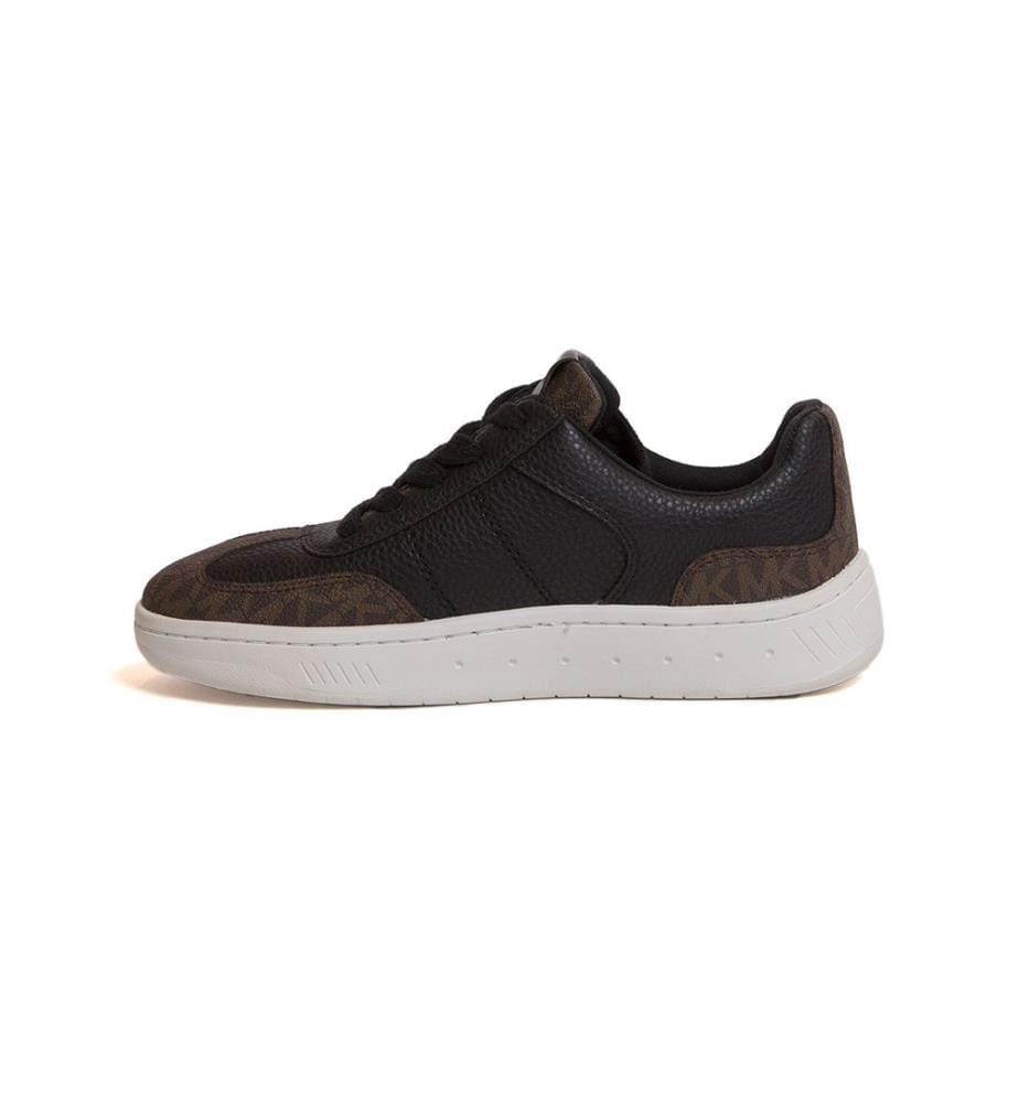 Kai Lace-Up Sneakers - Black and Brown