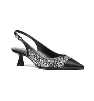 Amali Low-Heel Pumps - Black