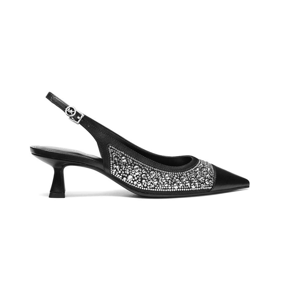 Amali Low-Heel Pumps - Black