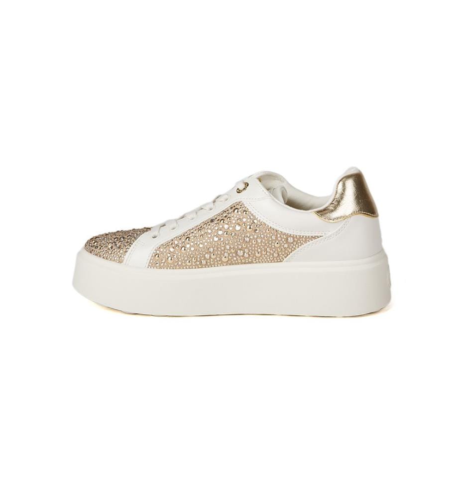 Romey Lace-Up Sneakers - Cream