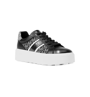 Romey Lace-Up Sneakers - Black