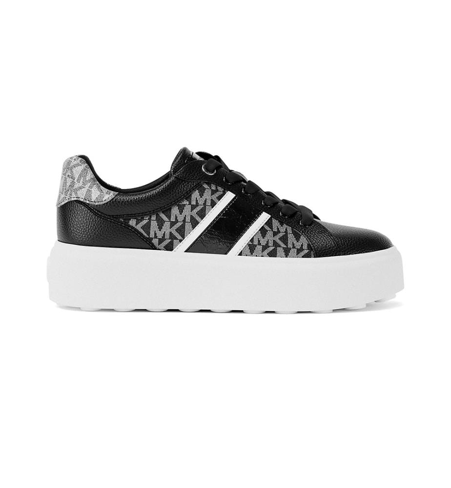 Romey Lace-Up Sneakers - Black
