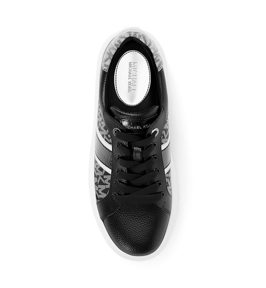 Romey Lace-Up Sneakers - Black