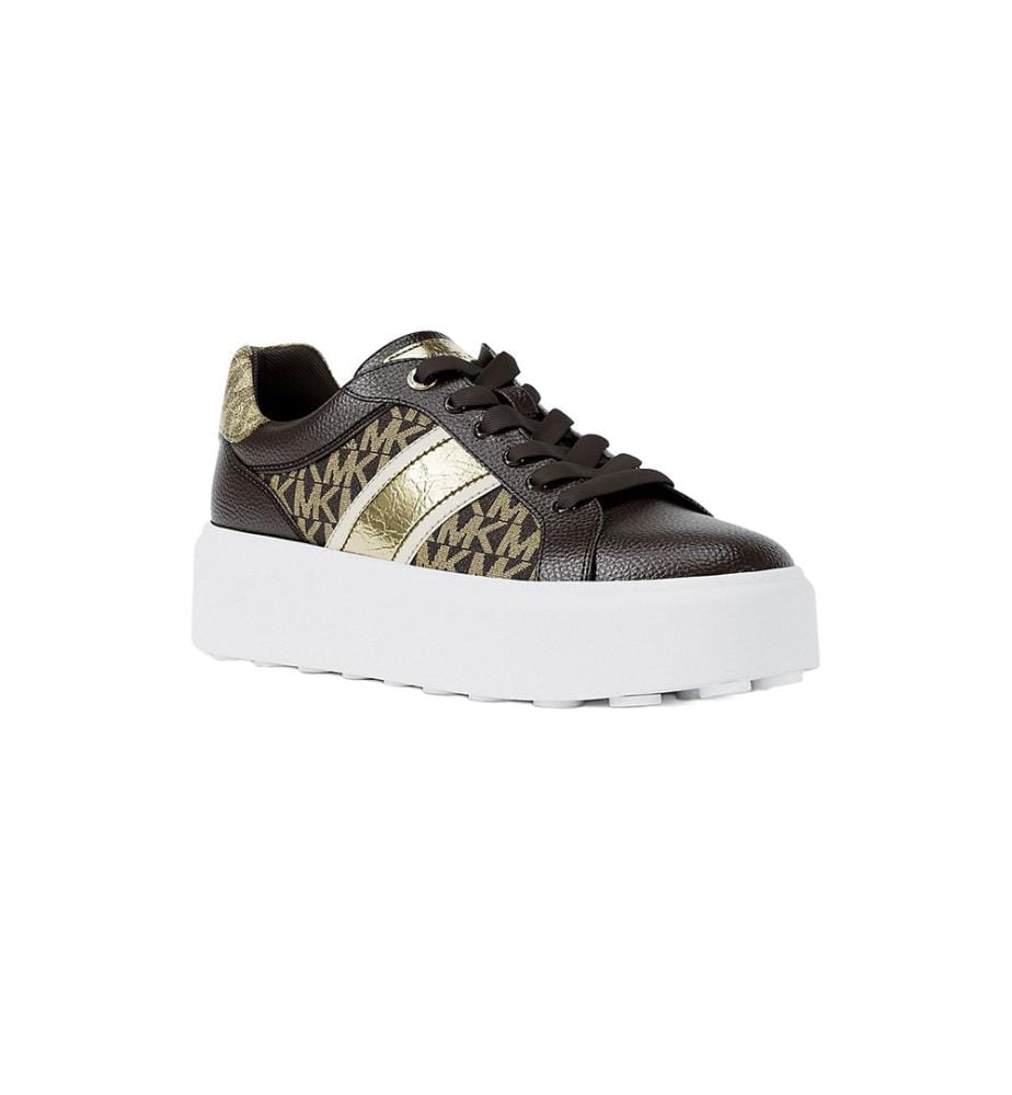 Romey Lace-Up Sneakers - Brown