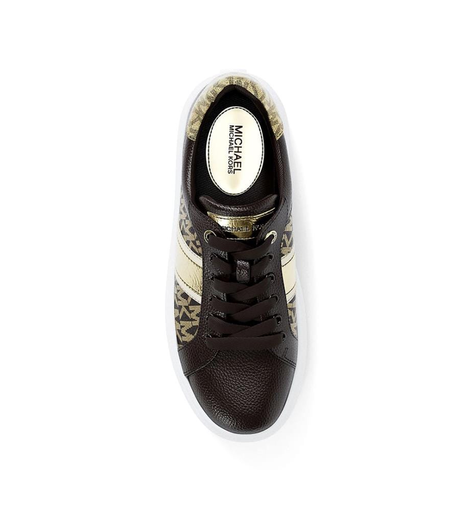 Romey Lace-Up Sneakers - Brown