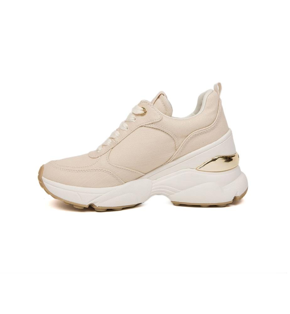 Katrina Platform Sneakers - Faded Beige
