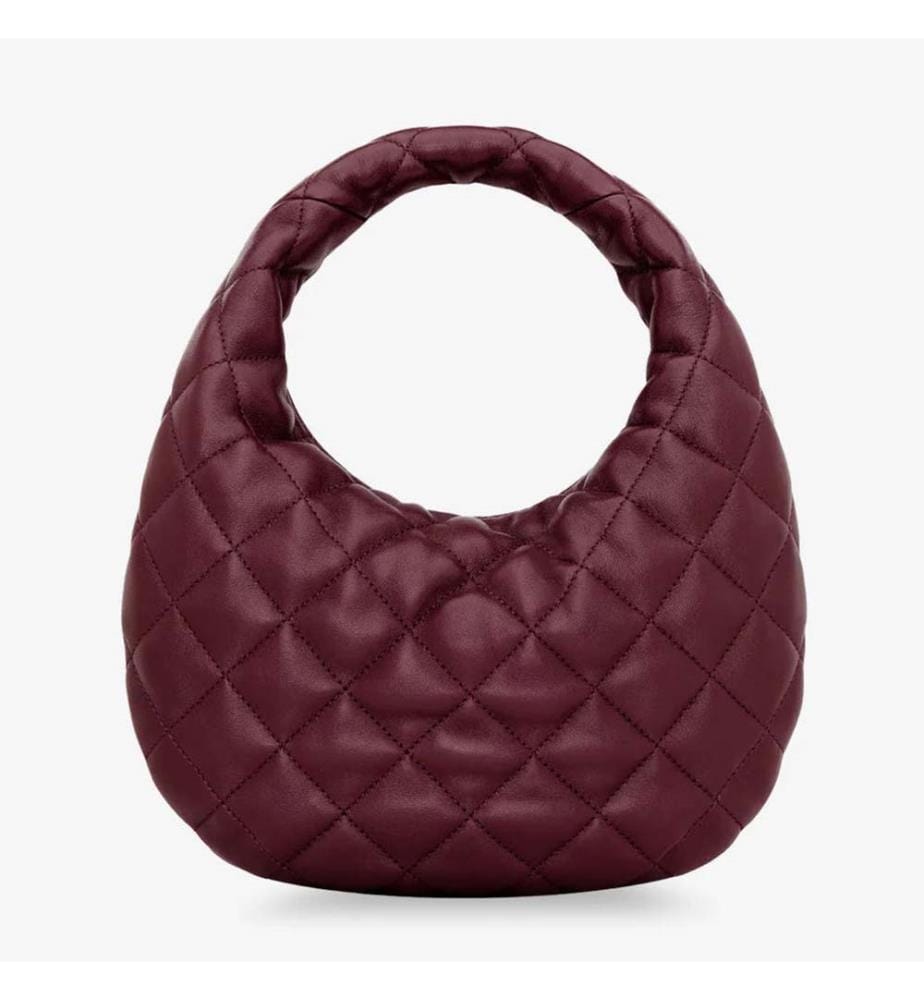 Icarino Hobo Çanta - Bordo