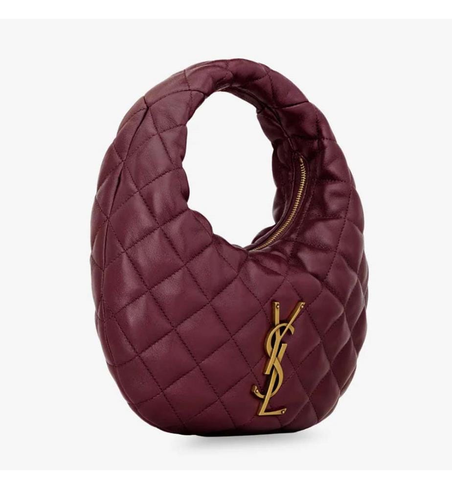 Icarino Hobo Çanta - Bordo