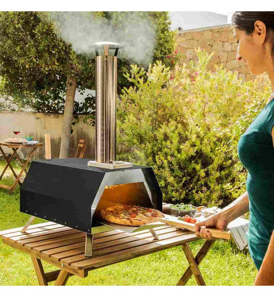 Pellet Pizzaofen mit Zubehör Pizzahven