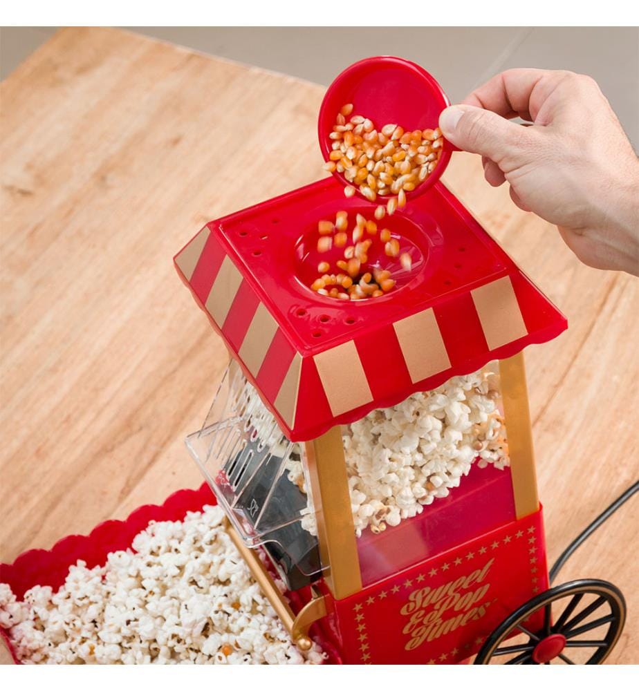 Popcornmaschine 1200W Rot - Rot