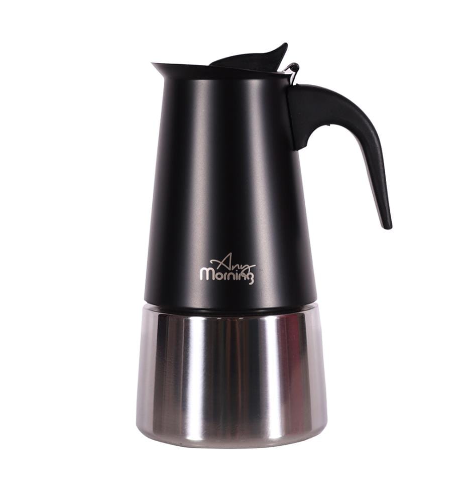 Induktionskaffeemaschine aus Edelstahl - 300 ml