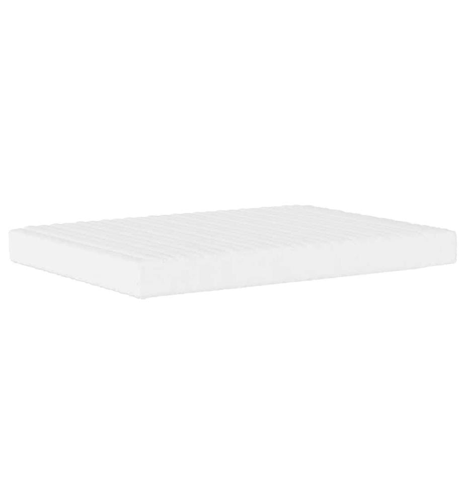 Schaumstoffmatratze Weiss 140x210 cm Härtegrad H2 H3