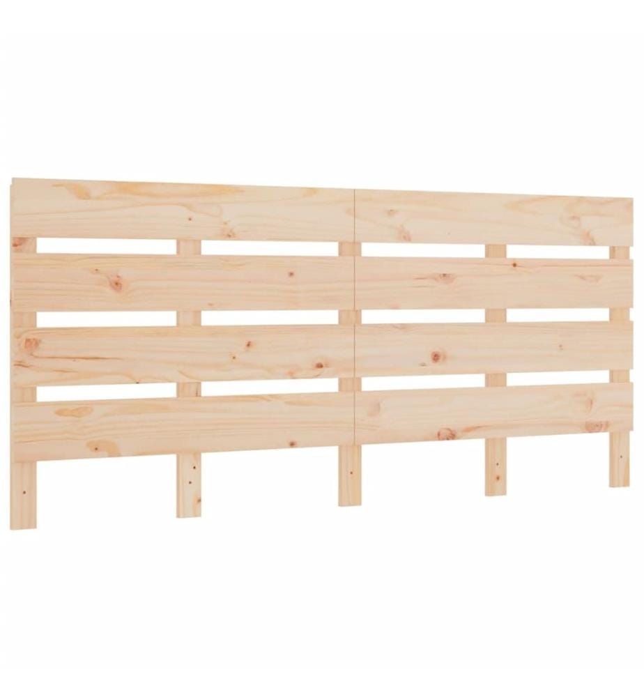 Tête de lit 180x3x80 cm Bois massif de pin