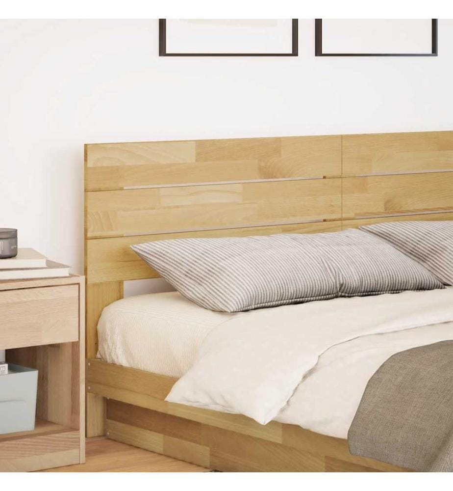 Tête de lit 200 cm en bois massif de chêne