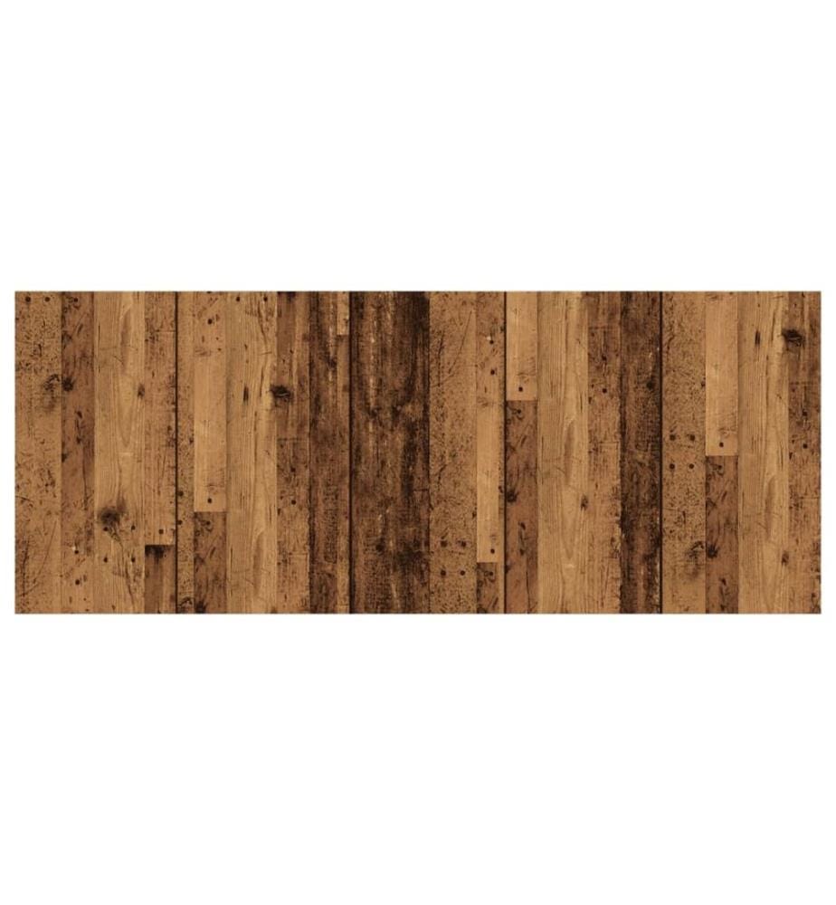 Tête de lit vieux bois 200x1,5x80 cm bois d'ingénierie