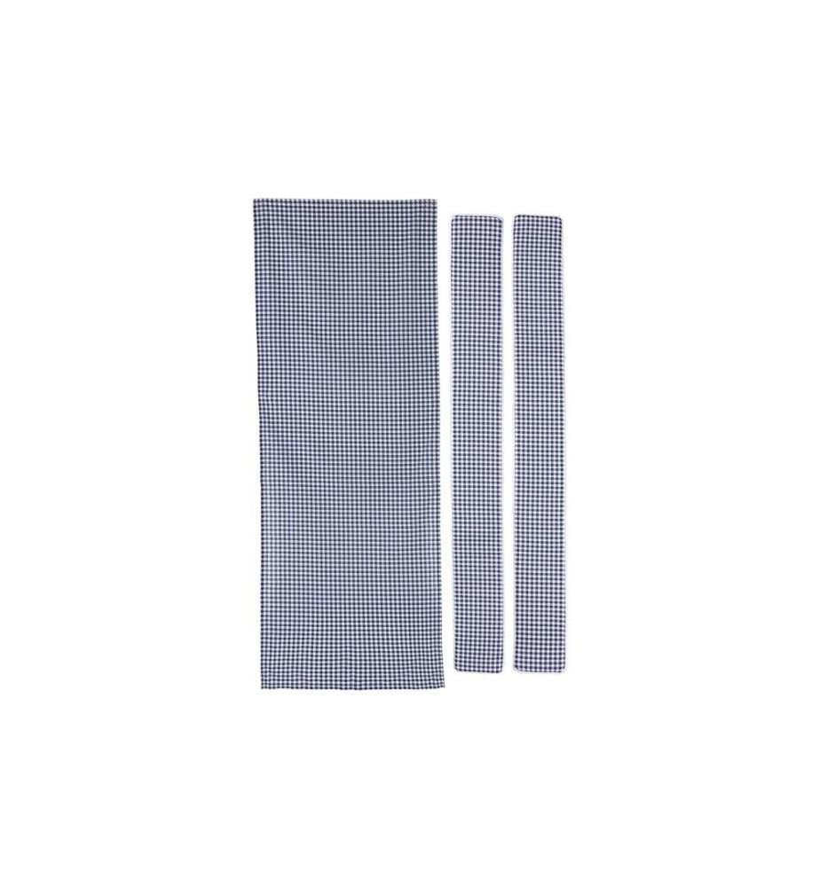 COCON - Garniture pour ensemble brasserie Bleu/Blanc