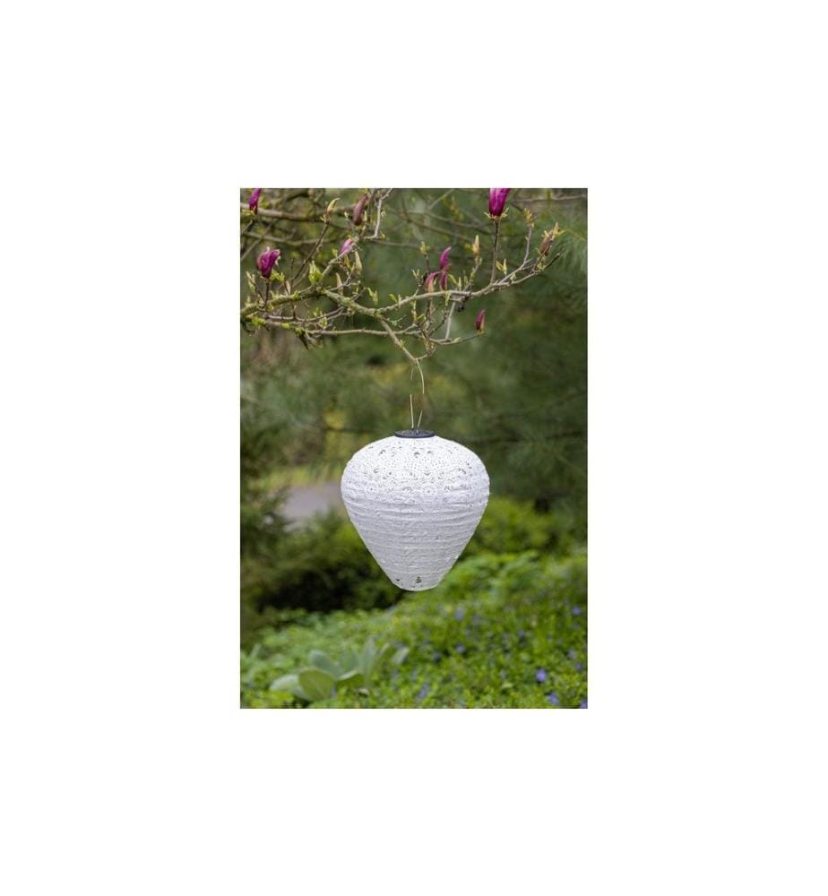 COCON - Lampion LED Solar Ballon, Weiss
