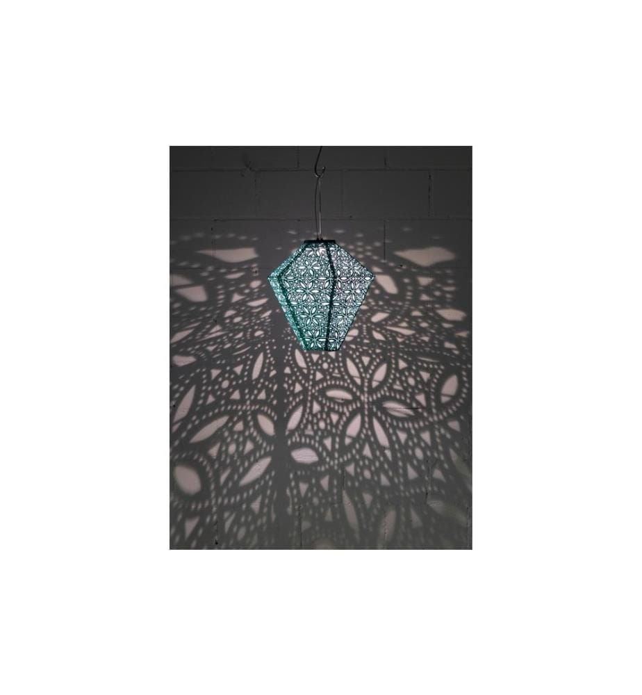 COCON - Lampion LED Solar Diamant, Blau