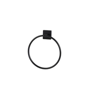 COCON - Handtuchhalter rund Schwarz