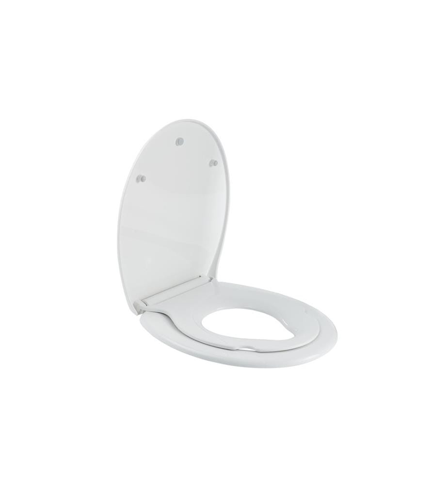 COCON - Toilettensitz mit Kindersitzeinlage Weiss