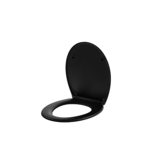 COCON - Toilettensitz Duroplast mit Absenkautomatik Schwarz matt