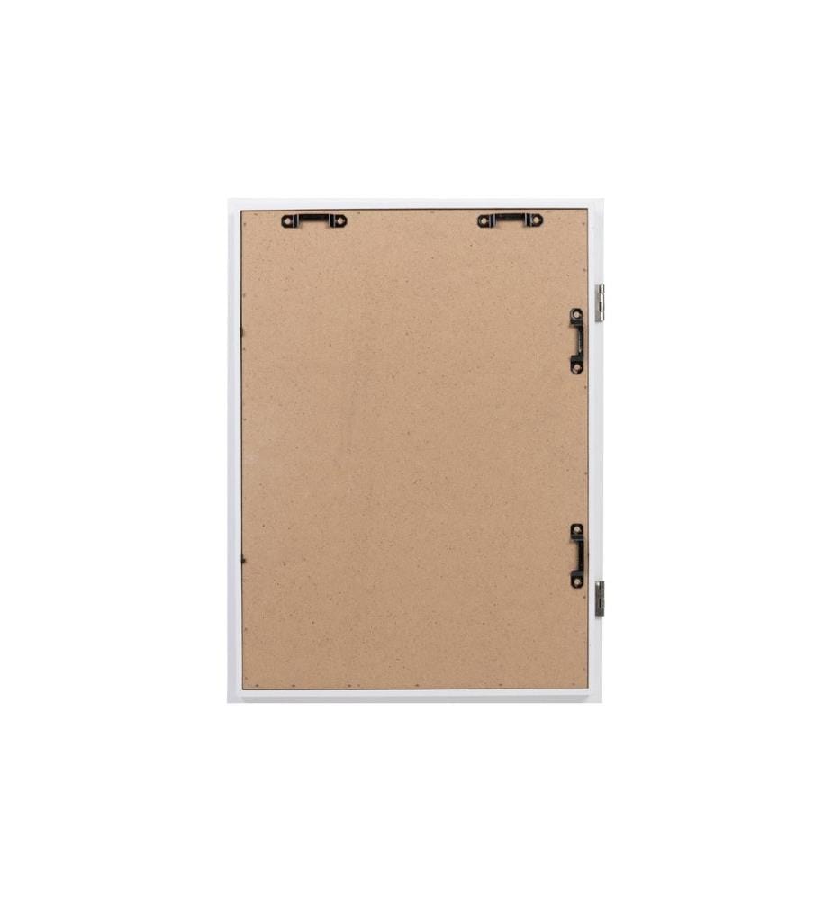 COCON - Bilderrahmen für Kinderzeichnungen 34 x 25 x 4 cm, Weiss