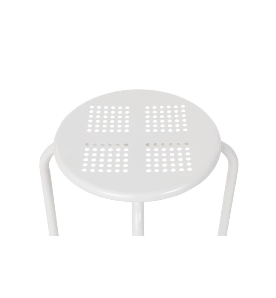 COCON - Hocker Metall, Weiss