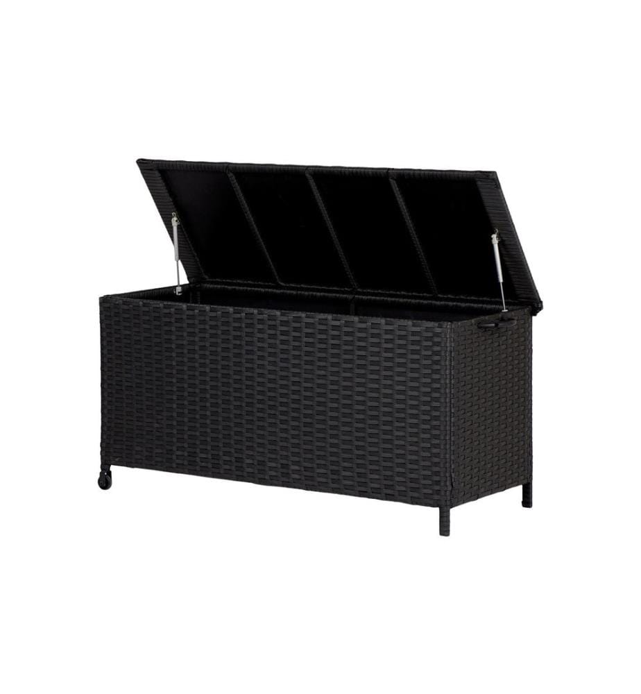 COCON - Gartenbox Victoria, 133 x 63 x 45 cm, Schwarz