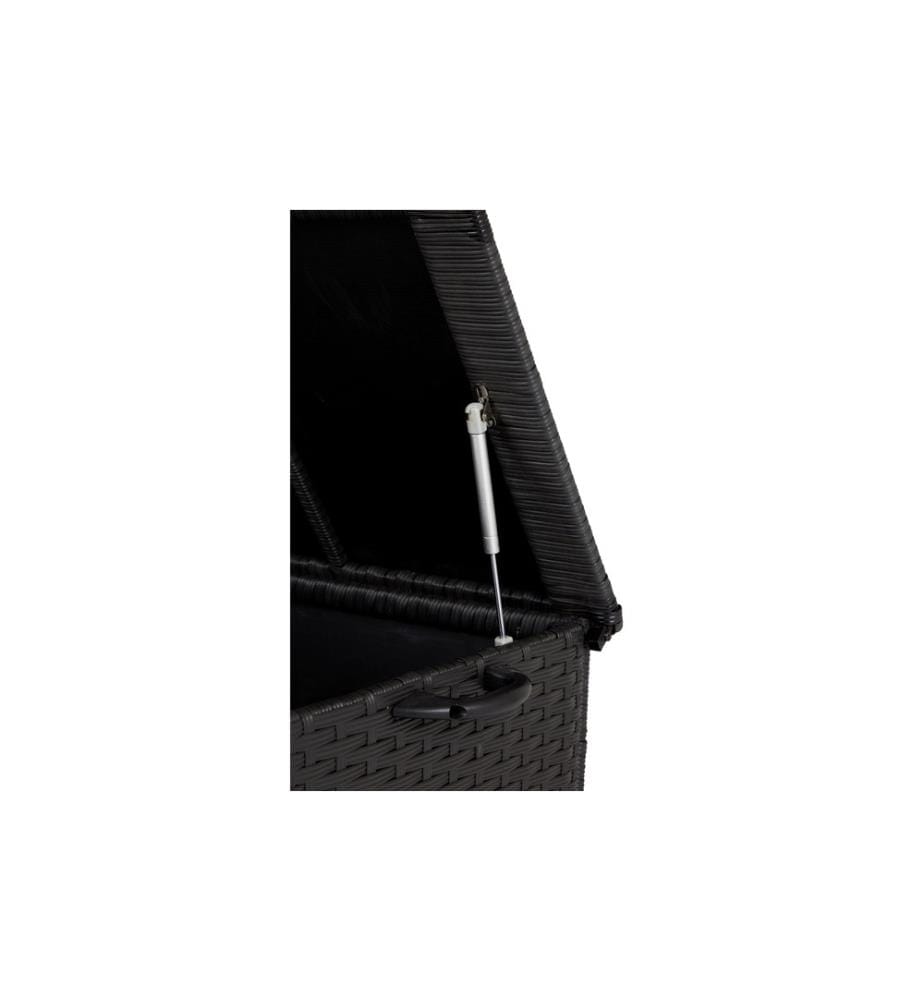 COCON - Gartenbox Victoria, 133 x 63 x 45 cm, Schwarz