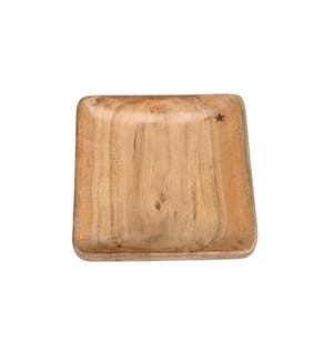 COCON - Serviertablett 20 x 20 x 3 cm, Braun