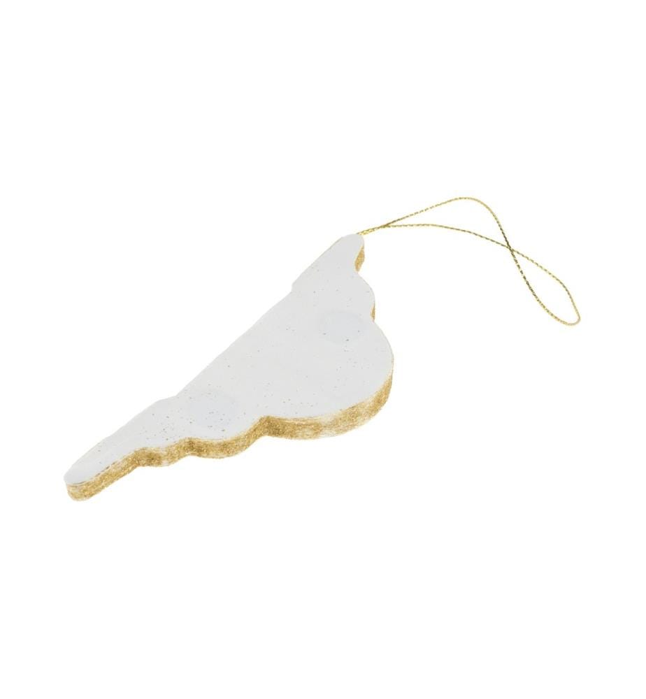 COCON - Aufhänger Weihnachtsdeko 6er-Set, Ecru
